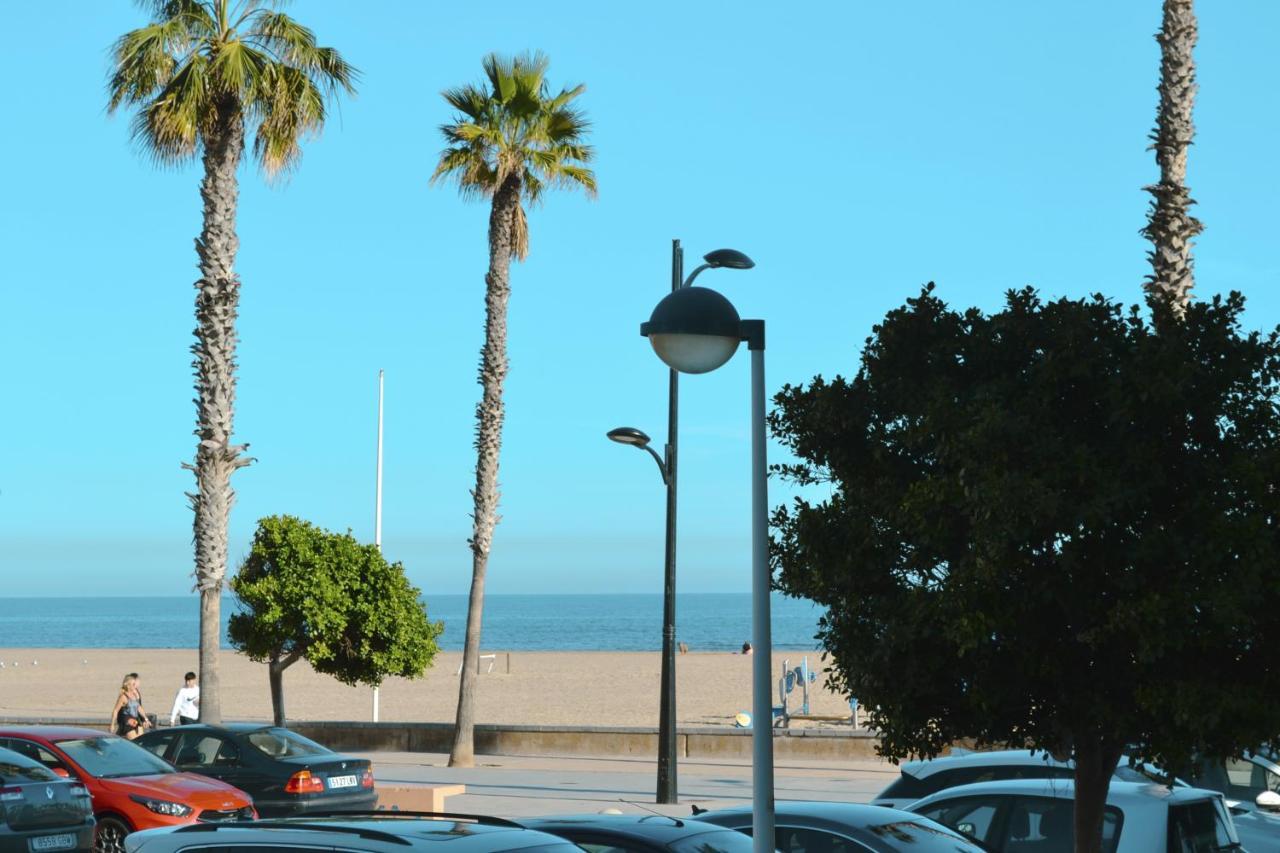 Anka Beach Apartment Patacona Valencia Eksteriør bilde